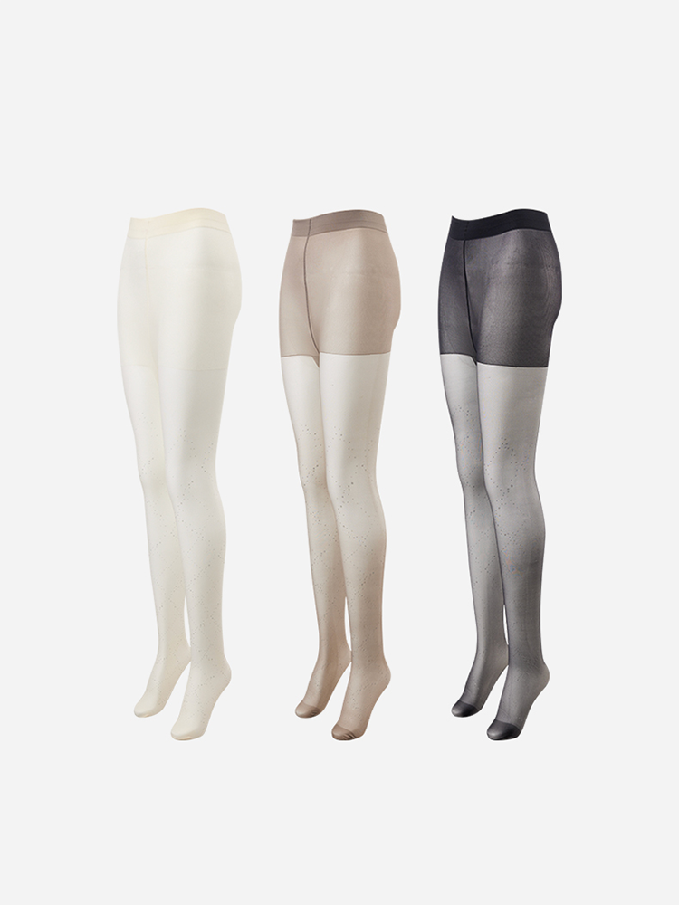 Bling Diamond Mesh Tights