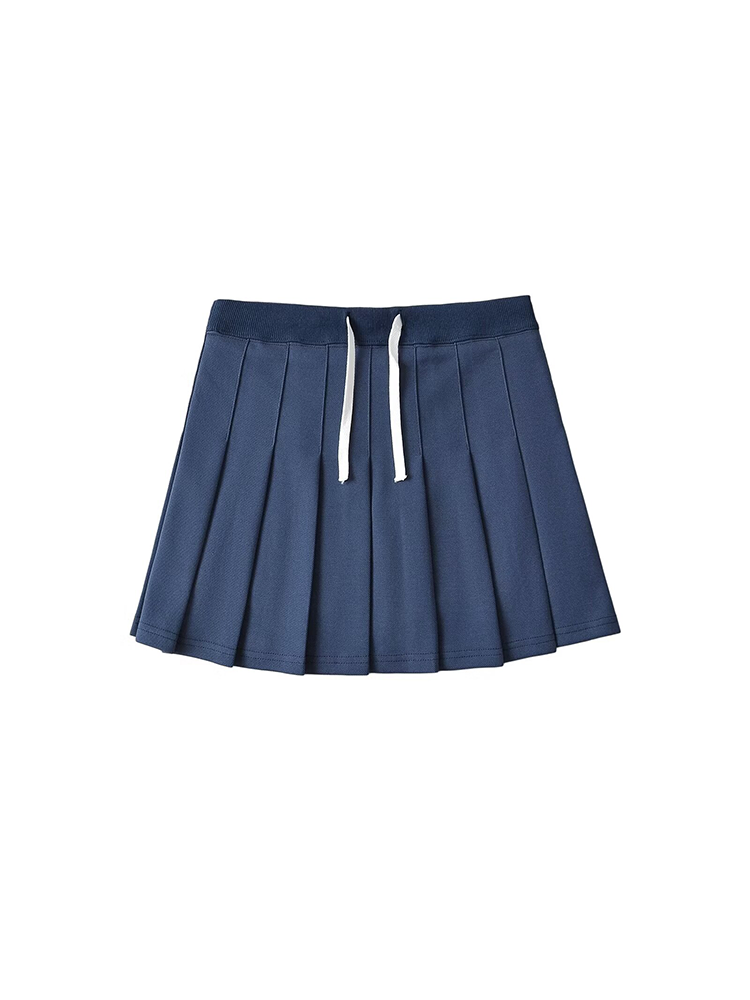 Tennis Pleated Skirt & Sleeveless Polo Top Set