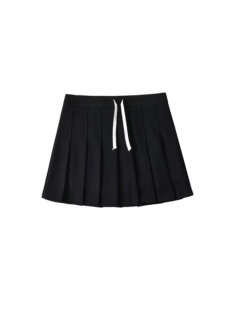 Tennis Pleated Skirt & Sleeveless Polo Top Set