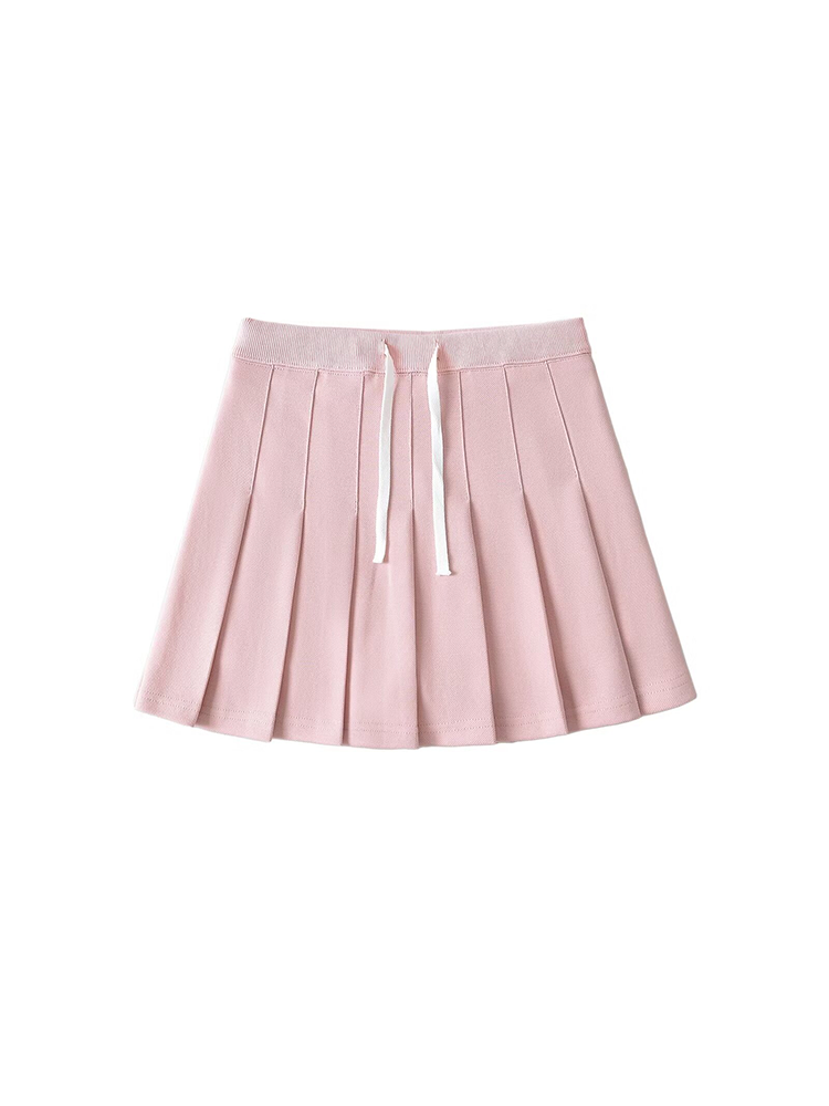 Tennis Pleated Skirt & Sleeveless Polo Top Set