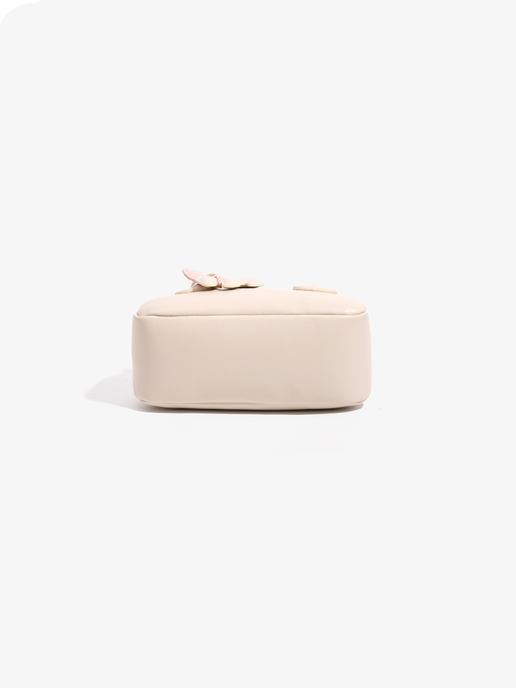 Leather Boston Baguette Bag
