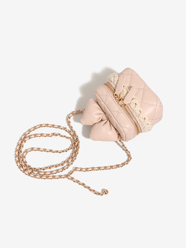 Bow Mini Chain Wallet Crossbody Bag