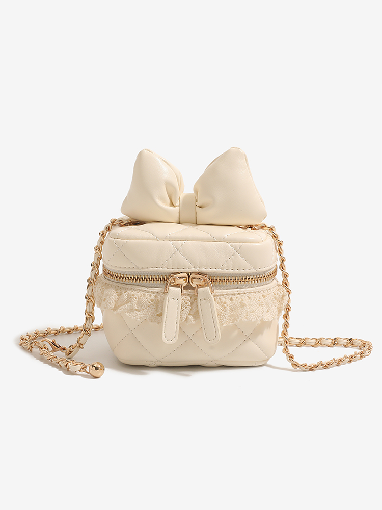Bow Mini Chain Wallet Crossbody Bag